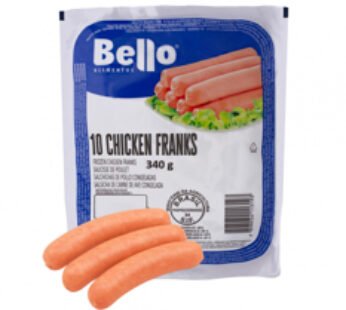 Salchichas de pollo Bello